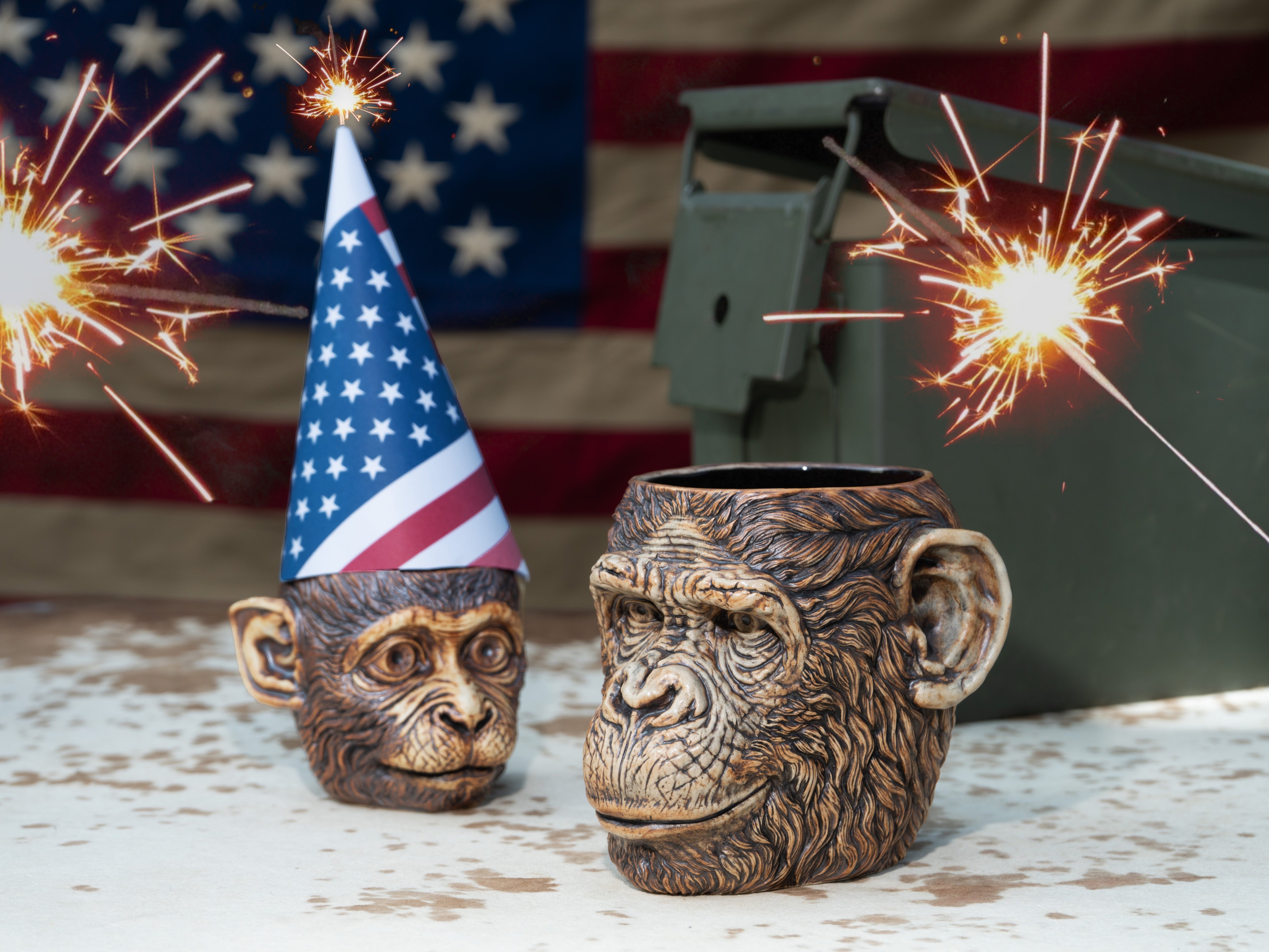 Baby Monkey Cup - 8oz – Trevor Foster Studio