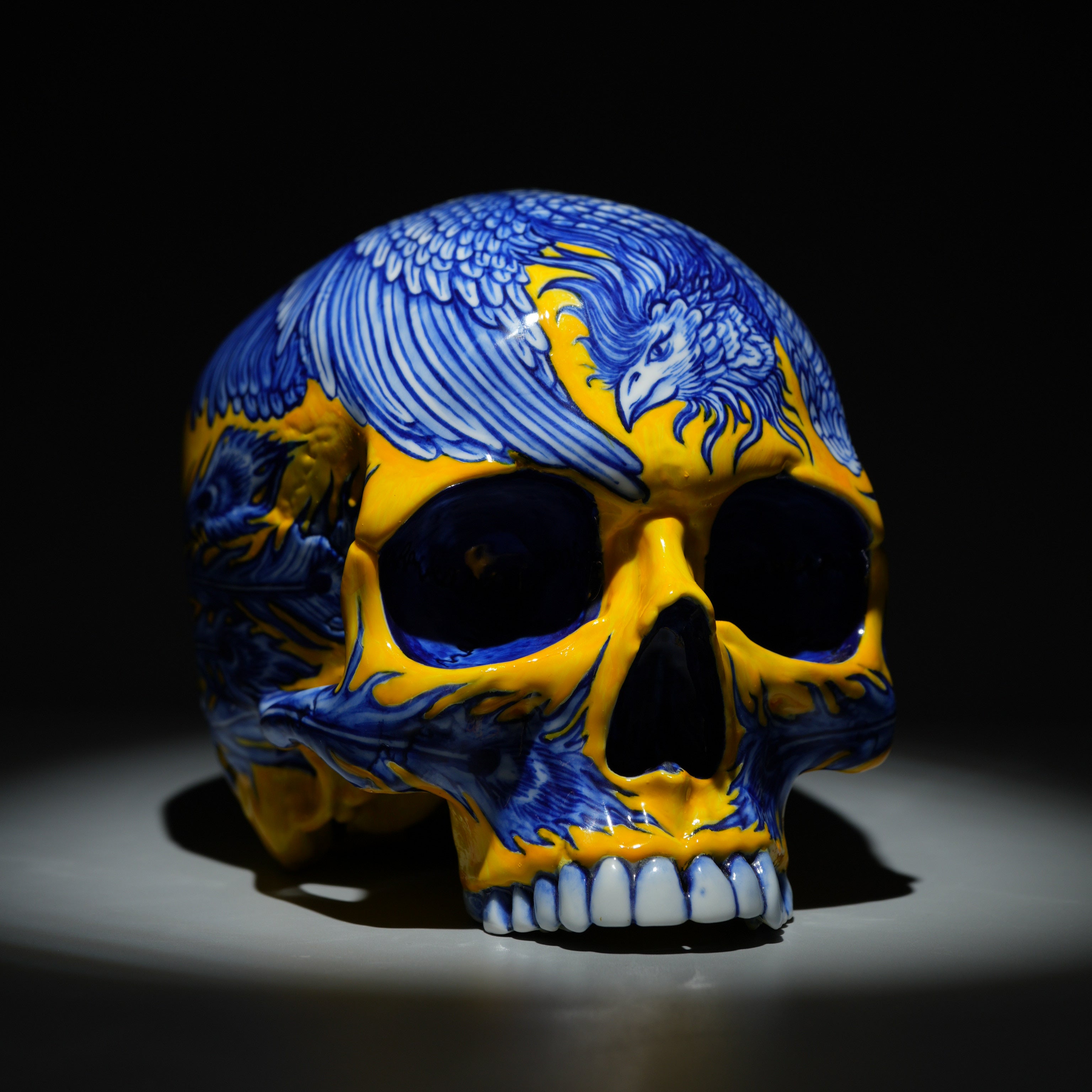 Phoenix Skull – Trevor Foster Studio