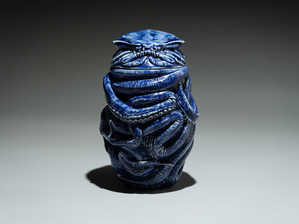Cobalt Octopus Cup