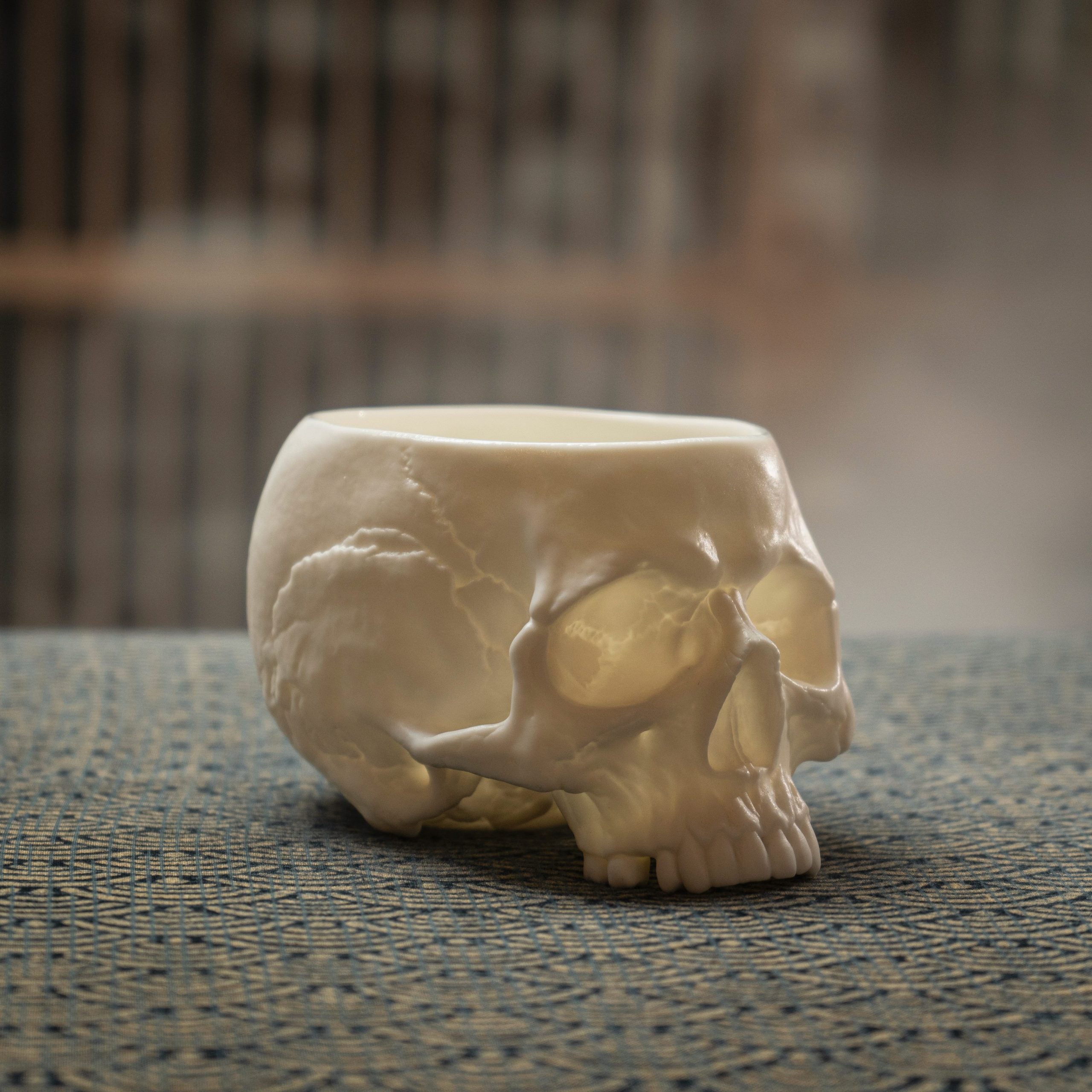 Transcendent Memento Mori Skull Cup