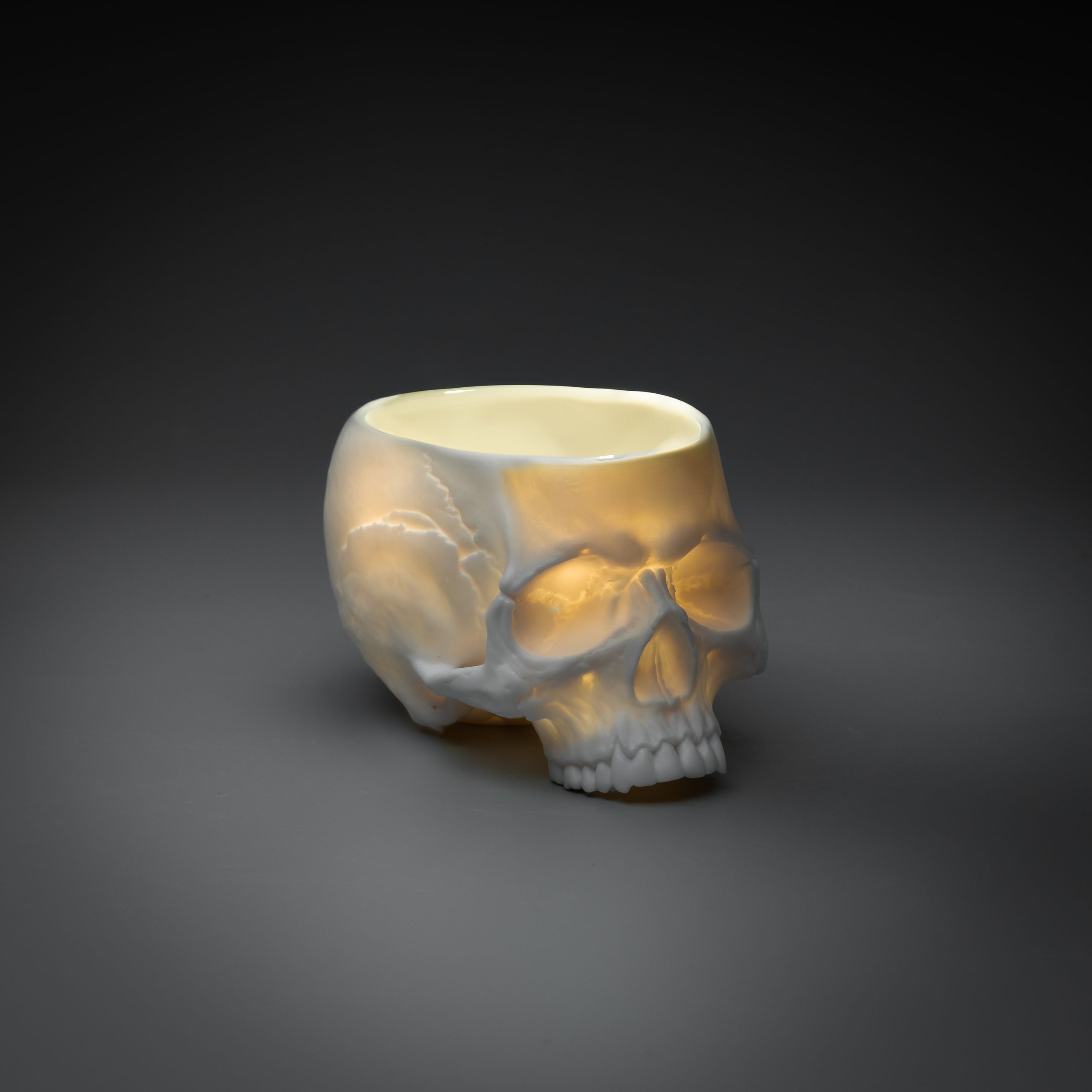 Transcendent Memento Mori Skull Cup